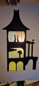 Intervention jeux de lumière