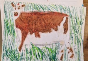 Interventions pastels gras