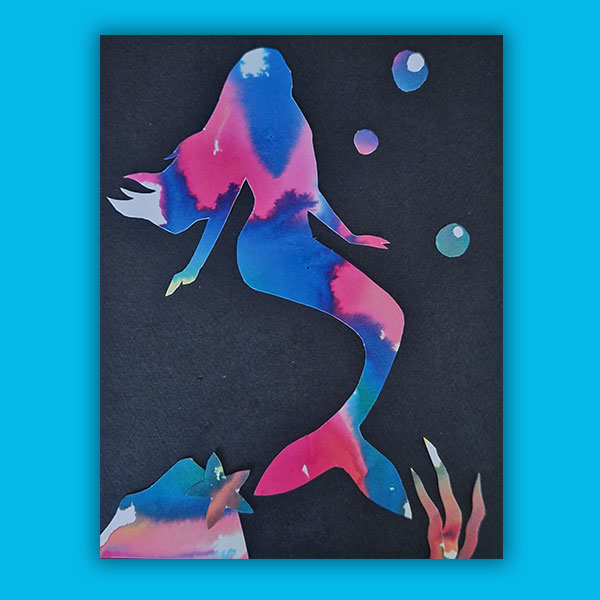 Atelier encre irisation