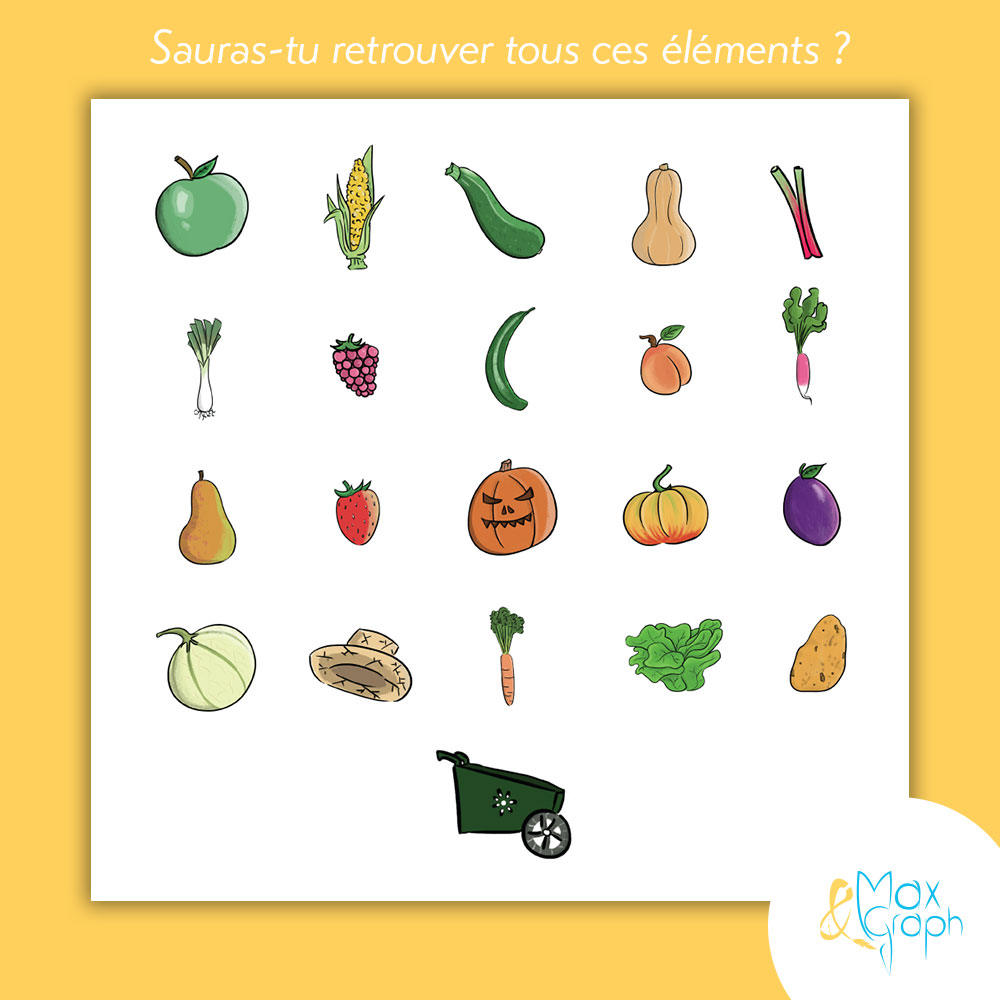 Illustrations cherche et trouve